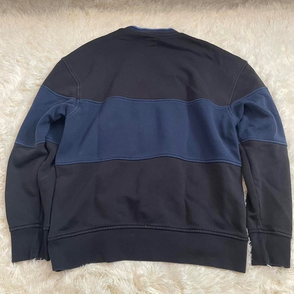 Levis Navy Black Stripe Sweatshirt - Picture 2 of 4